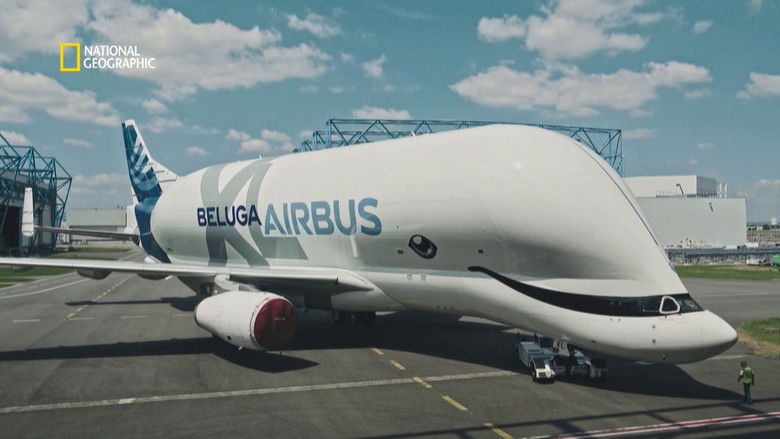 кадр из фильма Megastructures: Airbus Beluga XL