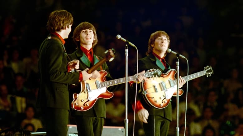 кадр из фильма The Beatles: Budokan Tokyo 1966