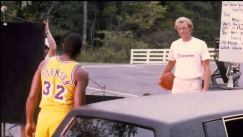 кадр из фильма Magic & Bird: A Courtship of Rivals