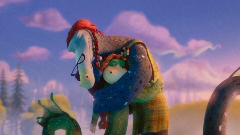 кадр из фильма Несси. Чудище из Лохх-Несс