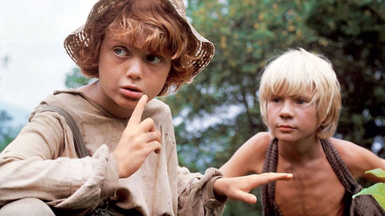 кадр из фильма Приключения Тома Сойера и Гекльберри Финна