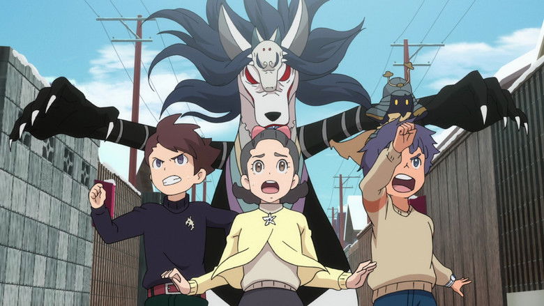 кадр из фильма Часы ёкаев: Друзья навсегда