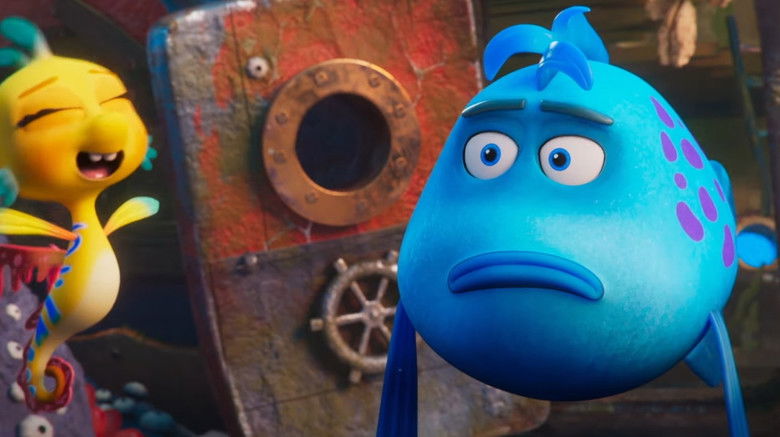 кадр из фильма Рыбка унывака. Подводное приключение