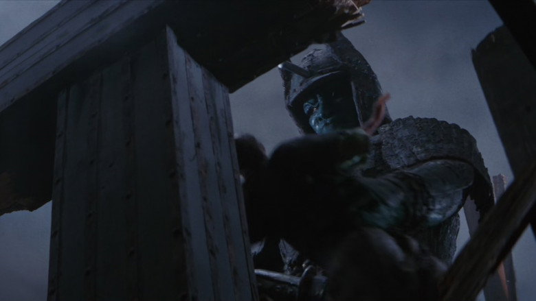 кадр из фильма Мадзин – каменный самурай