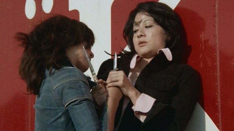 кадр из фильма 恐怖女子高校 アニマル同級生