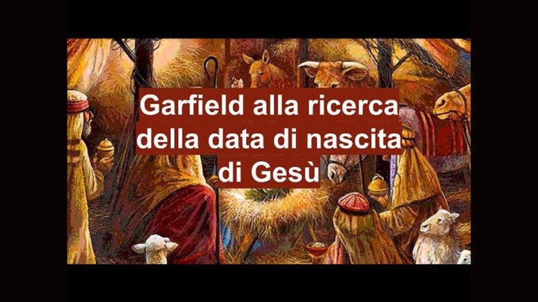 Garfield alla ricerca della data di nascita di Gesù