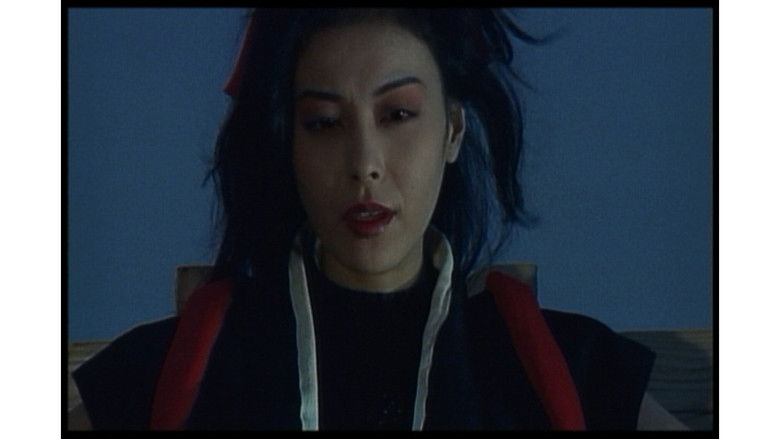 кадр из фильма くノ一忍法帖 柳生外伝 江戸花地獄篇