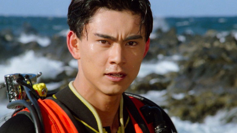 кадр из фильма 仮面ライダーBLACK 鬼ヶ島へ急行せよ