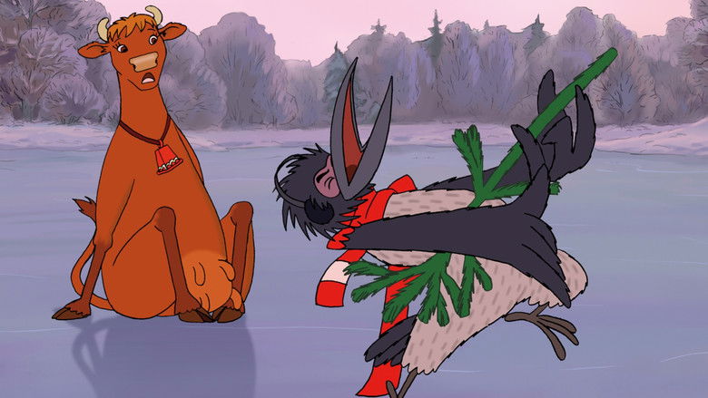 кадр из фильма Мама Му и ворон