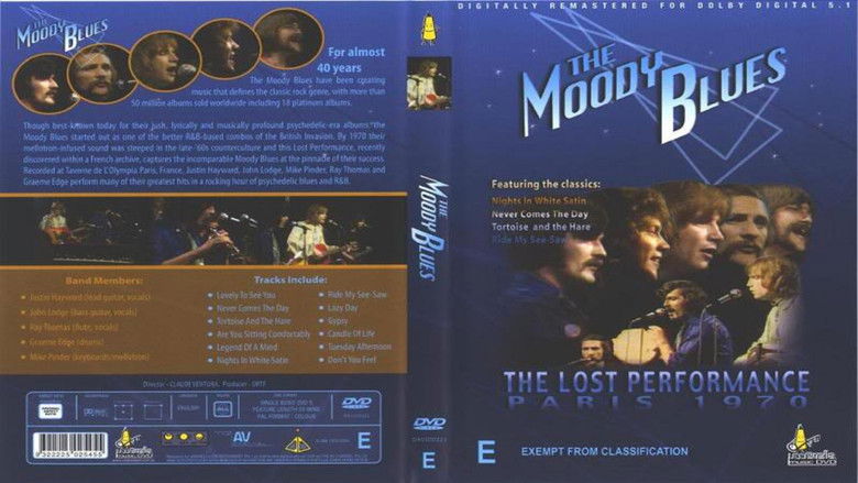 кадр из фильма The Moody Blues:  The Lost Performance  (Live In Paris '70)