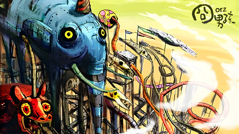 кадр из фильма 囧男孩