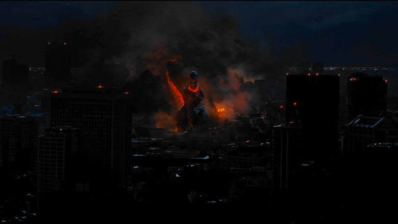 кадр из фильма Годзилла: Возрождение