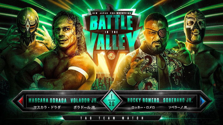 кадр из фильма NJPW Battle in the Valley 2024