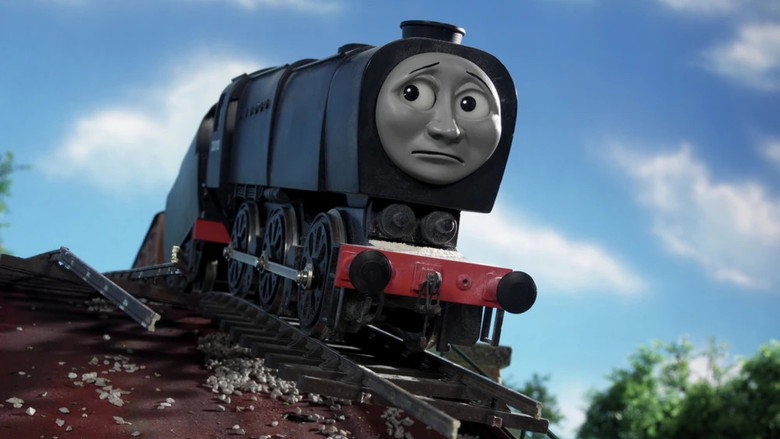 кадр из фильма Thomas de Stoomlocomotief:  Thomas en de nieuwe Locomotief