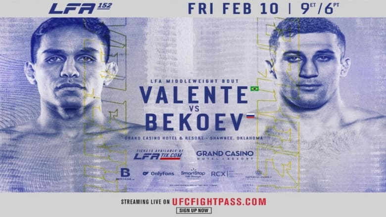 кадр из фильма LFA 152: Valente vs. Bekoev