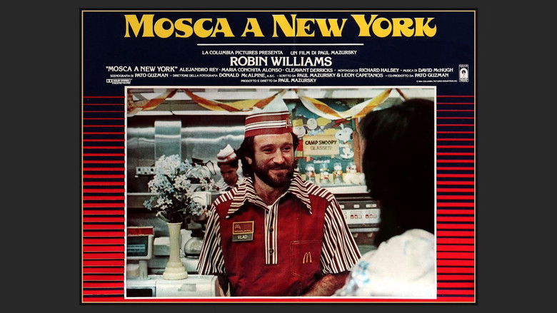 кадр из фильма Москва на Гудзоне