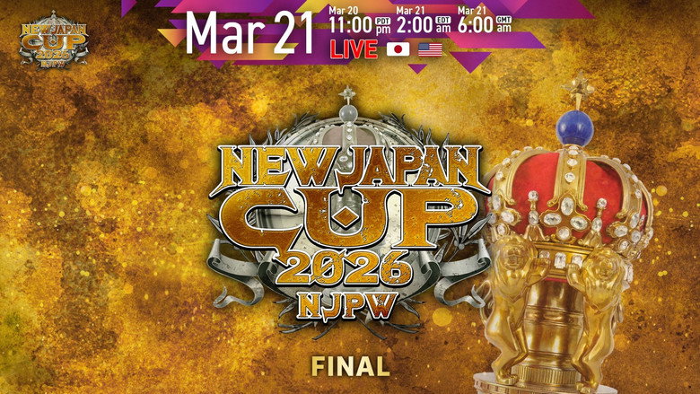 кадр из фильма NJPW New Japan Cup 2026 - Day 12 (Final)