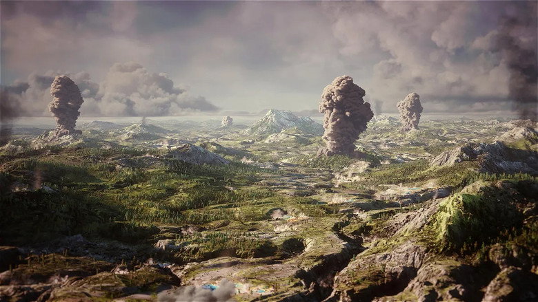 кадр из фильма Toba, le volcan qui a failli tuer l'humanité