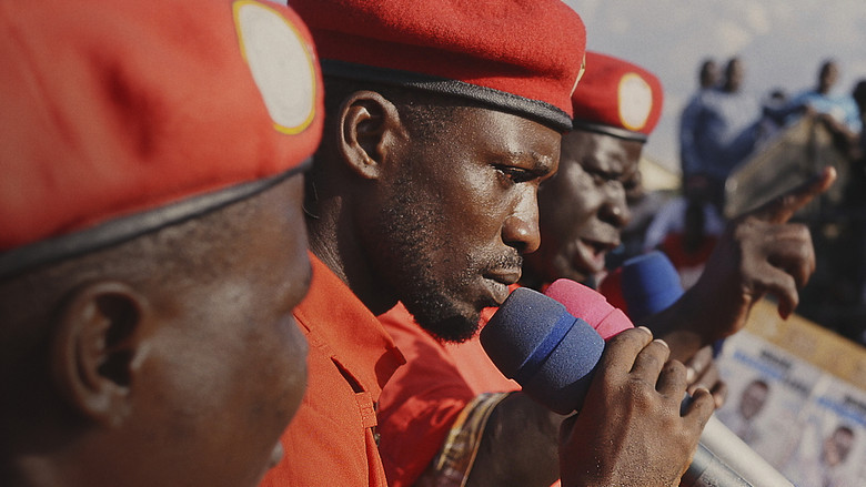 кадр из фильма Bobi Wine: The People's President