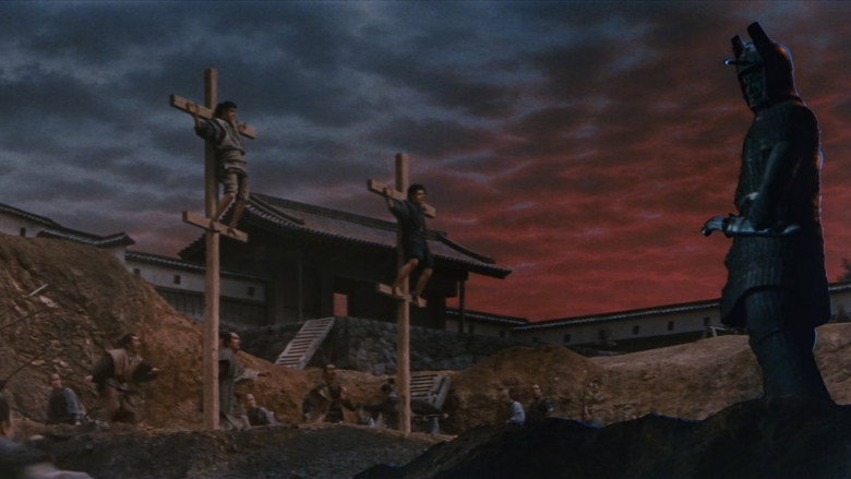 кадр из фильма Мадзин – каменный самурай