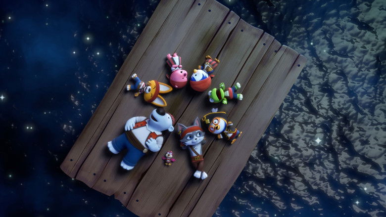 кадр из фильма Пингвинёнок Пороро: Пираты острова сокровищ