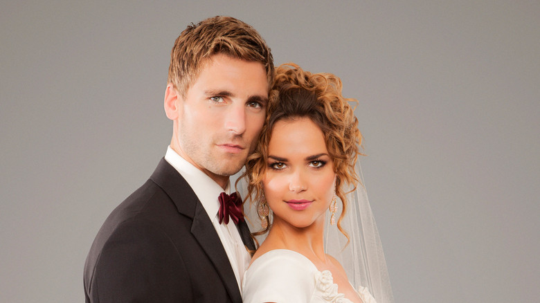 кадр из фильма Невеста на Рождество