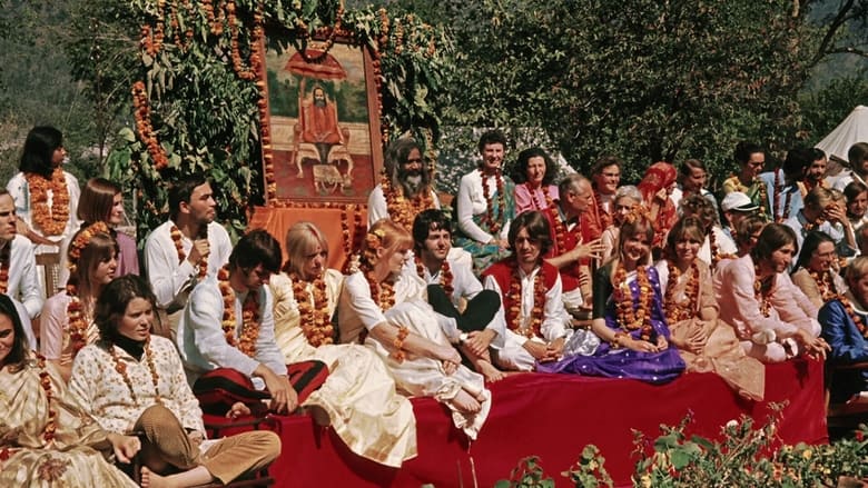 кадр из фильма The Beatles and India