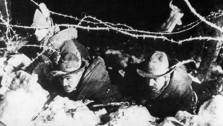 кадр из фильма Berge in Flammen