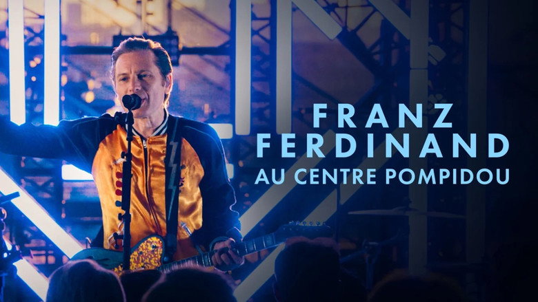кадр из фильма Franz Ferdinand : concert privé au Centre Pompidou