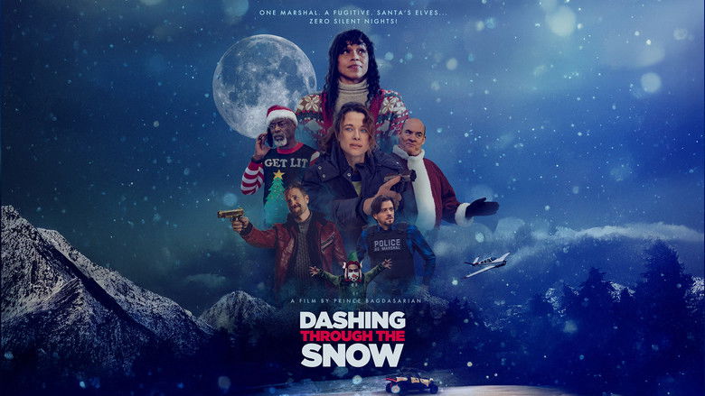 кадр из фильма Dashing Through the Snow