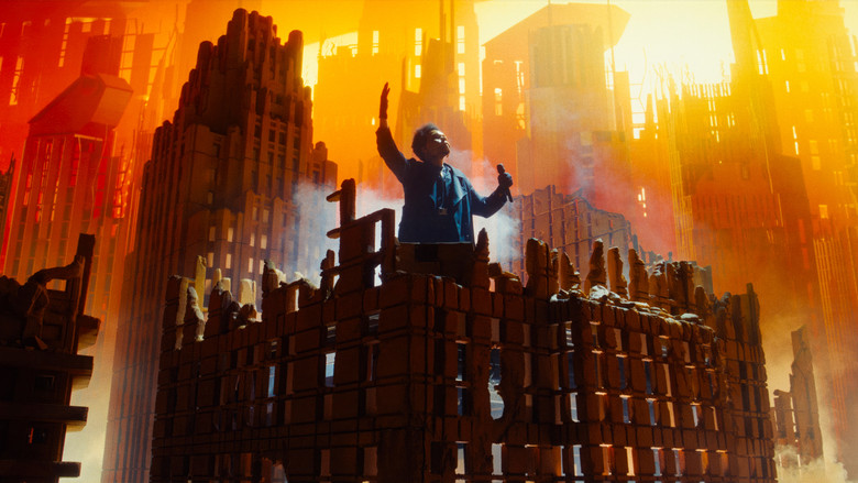 кадр из фильма The Weeknd: Live at SoFi Stadium