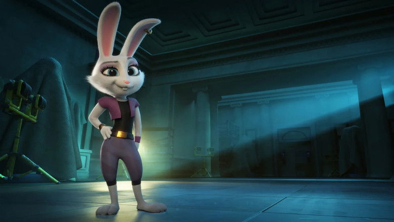 кадр из фильма Супер Пёс и Турбо Кот