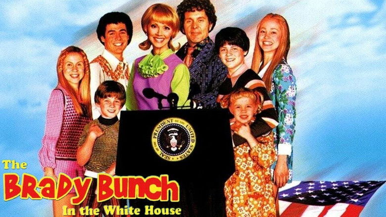 кадр из фильма The Brady Bunch in the White House
