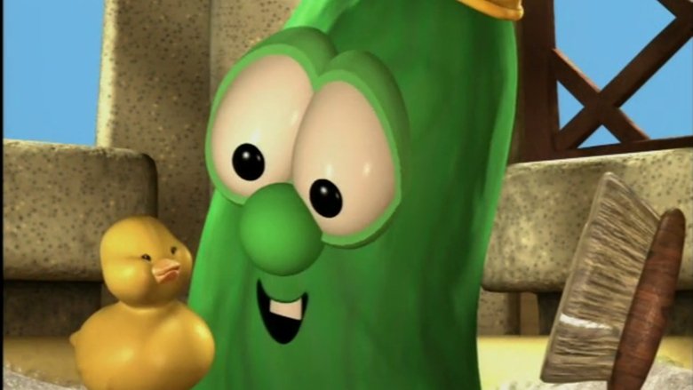 кадр из фильма VeggieTales: King George and the Ducky