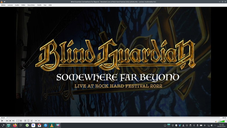 кадр из фильма Blind Guardian: Somewhere Far Beyond - Revisited: Live at Rock Hard Festival 2022