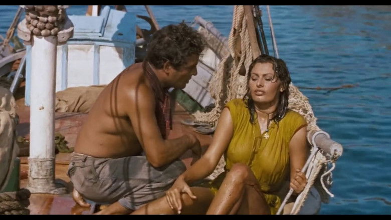 кадр из фильма Мальчик на дельфине