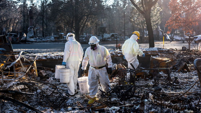 кадр из фильма Fire in Paradise