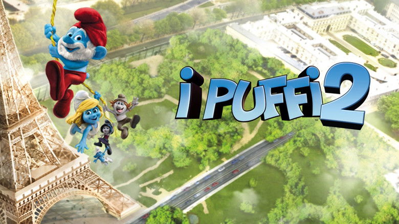 кадр из фильма Смурфики 2