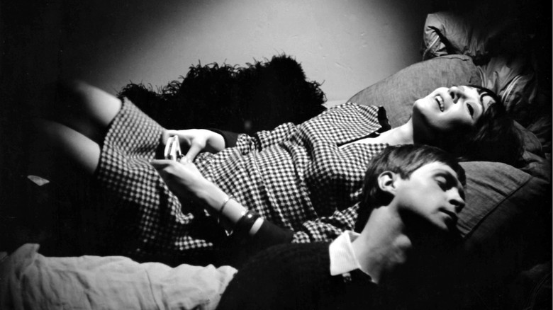 кадр из фильма Le chat dans le sac