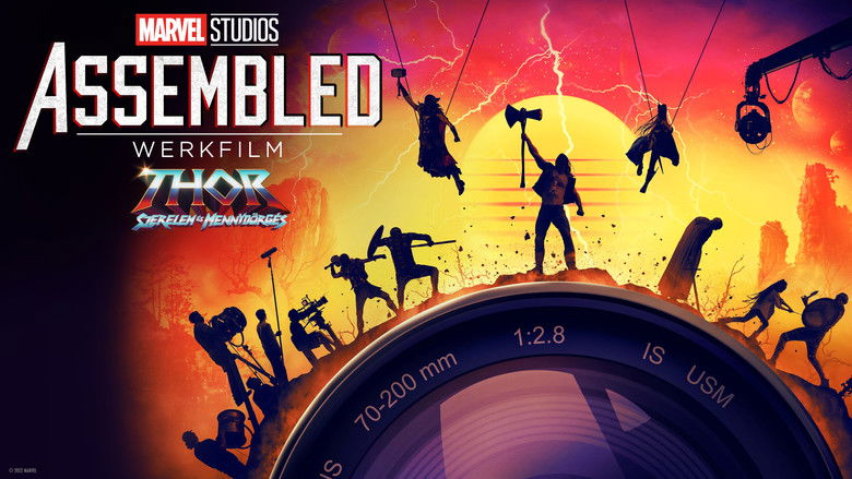 кадр из фильма Создание фильма Тор: Любовь и гром