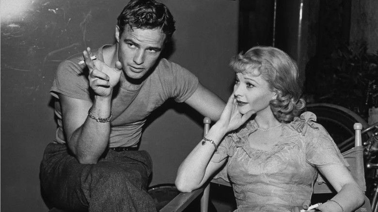 кадр из фильма Flashing Images of Vivien Leigh and Marlon Brando