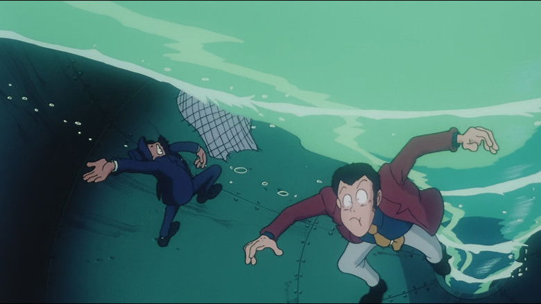 кадр из фильма Люпен III: К черту Нострадамуса!