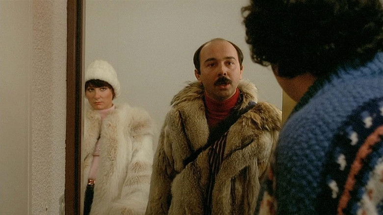 кадр из фильма Загорелые на лыжах