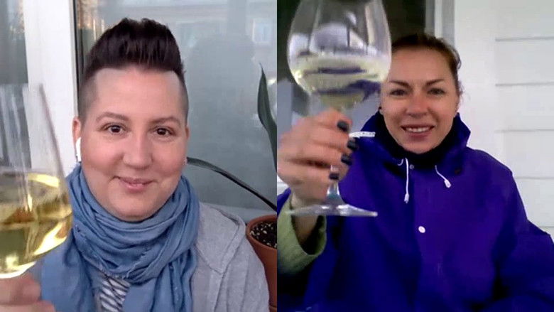 кадр из фильма Собутыльник онлайн. Карантинные разговоры