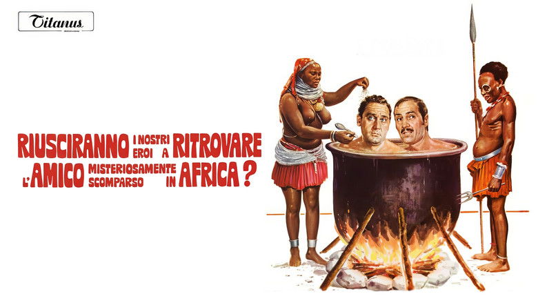 кадр из фильма Удастся ли нашим героям разыскать друга, таинственно пропавшего в Африке?