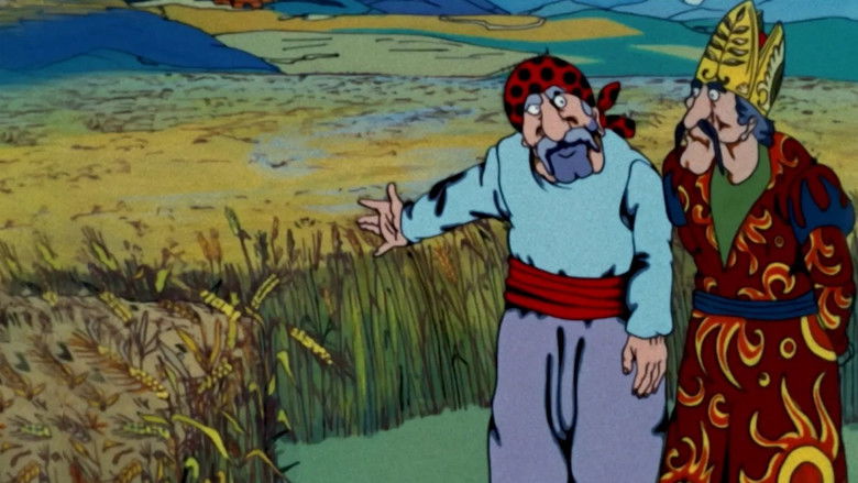 кадр из фильма Հնարամիտ գյուղացին